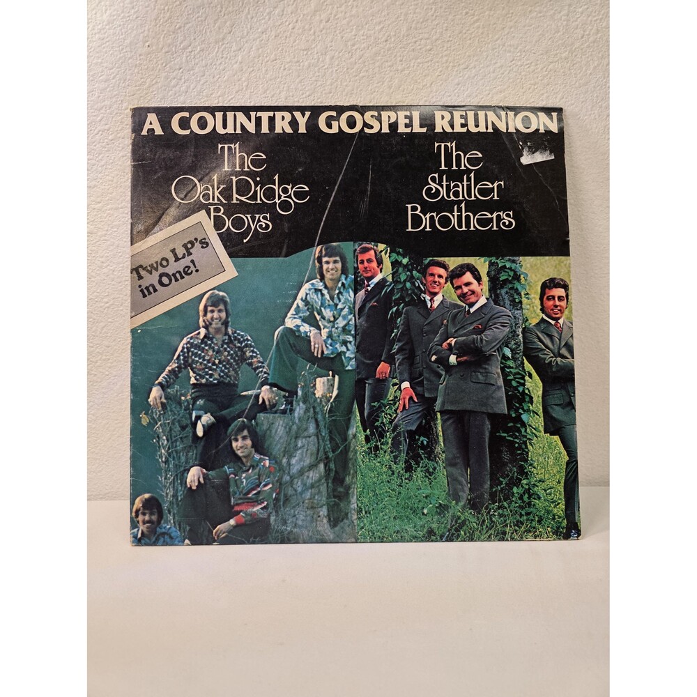 Vintage Country Gospel Reunion LP, Oak Ridge Boys & Statler Brothers, Gospel